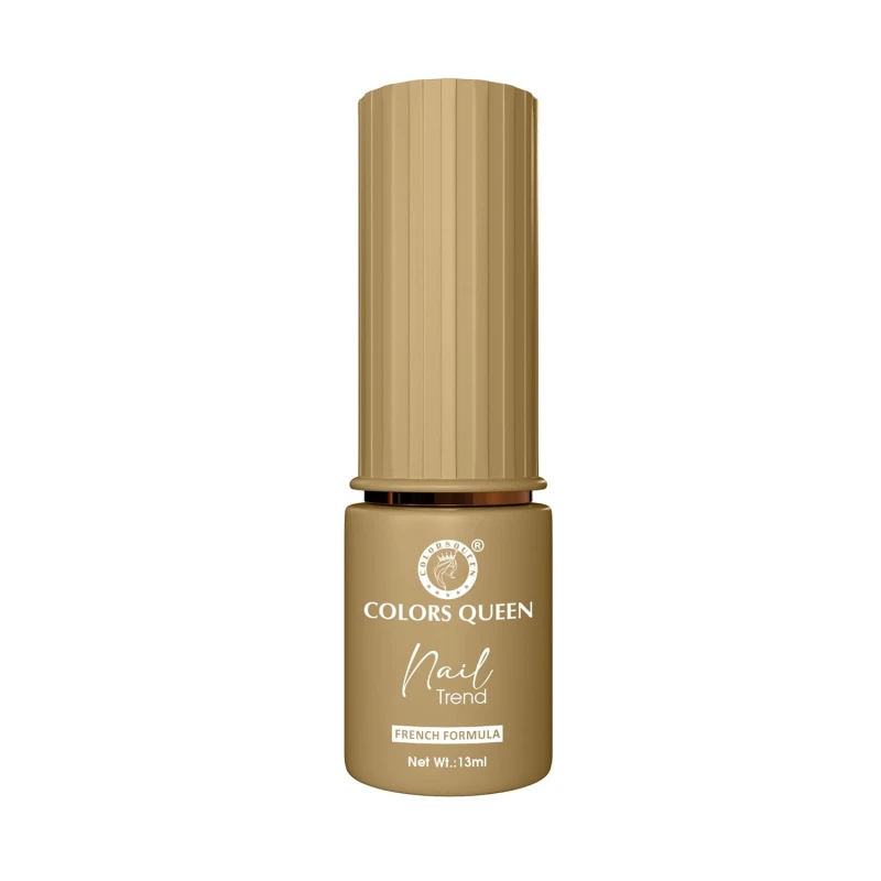 Colors Queen Nail Trend Glossy Nail Polish | Chip Resisting & Quick Drying Nail Paint with High Shine | 7 Toxin Free Formula | Vegan & Cruelty Free | Long Lasting & Vibrant Nail Paint for Women (Golden Hour, 13ml) Makeup