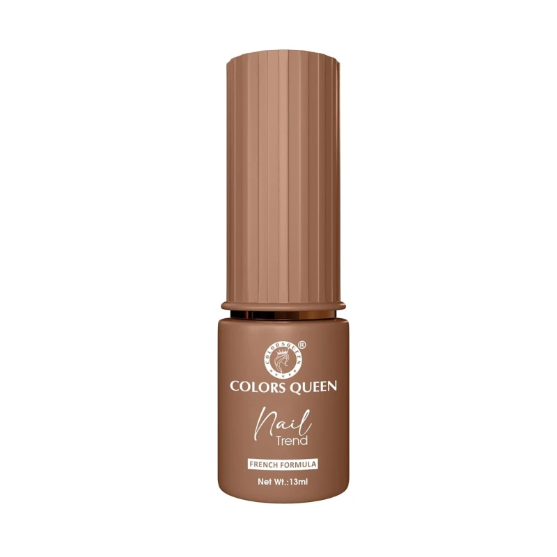Colors Queen Nail Trend Glossy Nail Polish | Chip Resisting & Quick Drying Nail Paint with High Shine | 7 Toxin Free Formula | Vegan & Cruelty Free | Long Lasting & Vibrant Nail Paint for Women (Mule Fawn, 13ml) Makeup