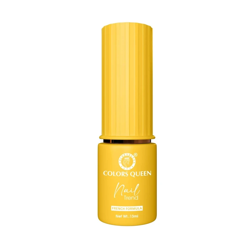Colors Queen Nail Trend Glossy Nail Polish | Chip Resisting & Quick Drying Nail Paint with High Shine | 7 Toxin Free Formula | Vegan & Cruelty Free | Long Lasting & Vibrant Nail Paint for Women (Mustard Dip, 13ml) Makeup
