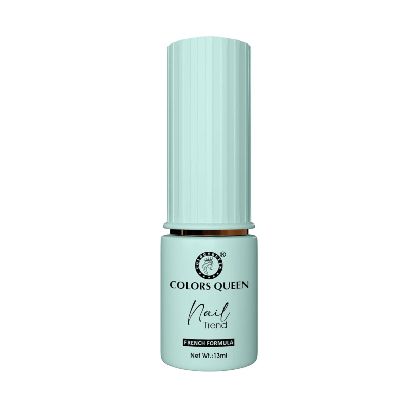 Colors Queen Nail Trend Glossy Nail Polish | Chip Resisting & Quick Drying Nail Paint with High Shine | 7 Toxin Free Formula | Vegan & Cruelty Free | Long Lasting & Vibrant Nail Paint for Women (Open Sky, 13ml) Makeup