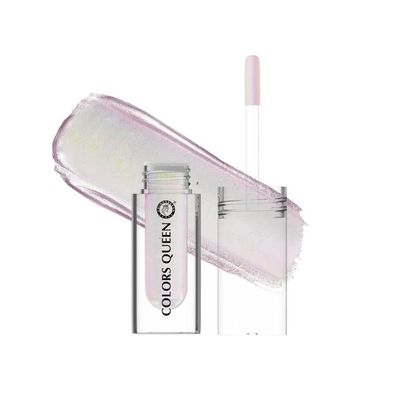 Colors Queen Multichrome Liquid Eyeshadow | Long Wearing & Highly Pigmented Eyeshadow with Metallic Finish | Transfer Proof & Smudge Proof Liquid Eye Shadow for Eye Makeup (06 - Frosted Petal) Makeup