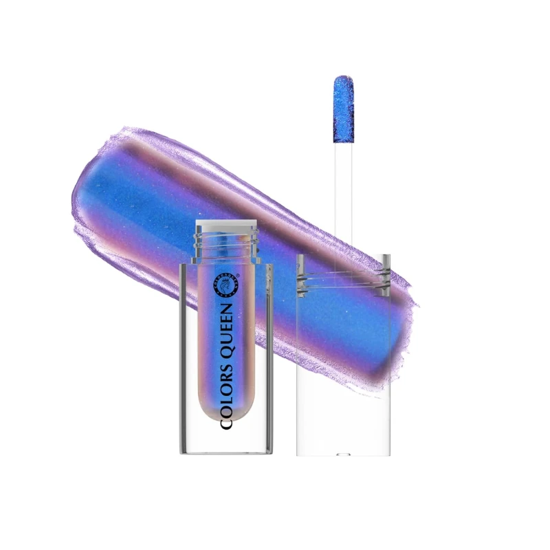 Colors Queen Multichrome Liquid Eyeshadow | Long Wearing & Highly Pigmented Eyeshadow with Metallic Finish | Transfer Proof & Smudge Proof Liquid Eye Shadow for Eye Makeup (08 - Pole Star) Makeup