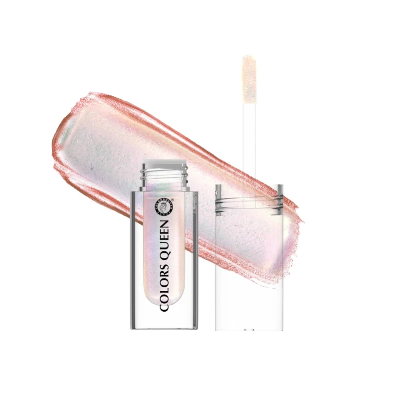 Colors Queen Multichrome Liquid Eyeshadow | Long Wearing & Highly Pigmented Eyeshadow with Metallic Finish | Transfer Proof & Smudge Proof Liquid Eye Shadow for Eye Makeup (10 - Diamond Dust) Makeup