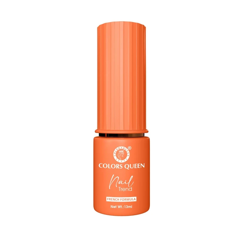 Colors Queen Nail Trend Glossy Nail Polish | Chip Resisting & Quick Drying Nail Paint with High Shine | 7 Toxin Free Formula | Vegan & Cruelty Free | Long Lasting & Vibrant Nail Paint for Women (Burnt Orange, 13ml) — Makeup — Colours queen cosmetics | colourheart