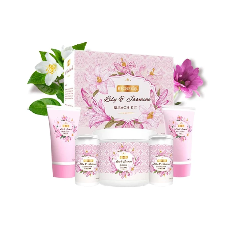 Richfeel Lily And Jasmine Bleach Kit-320gm FACE FACIAL