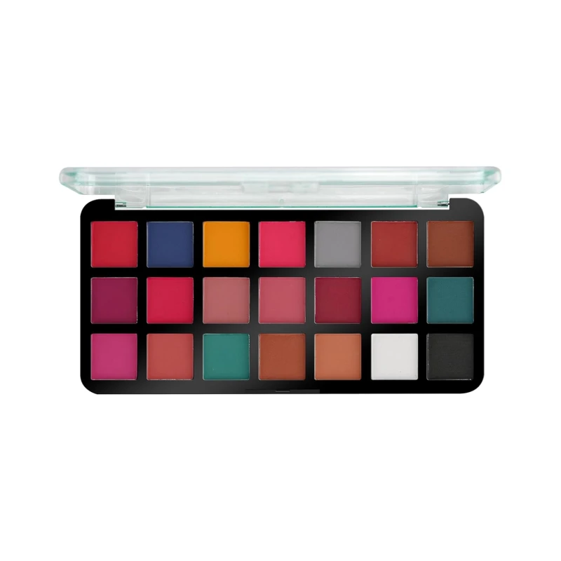 Beauty Berry Professional Eyeshadow Palette - Shade - 01, 21g | 21 Highly Pigmented &amp; Blendable Shades, Matte Eye Shadow Palette | Lightweight &amp; Long Wearing Eye Makeup Palette thumbnail 2