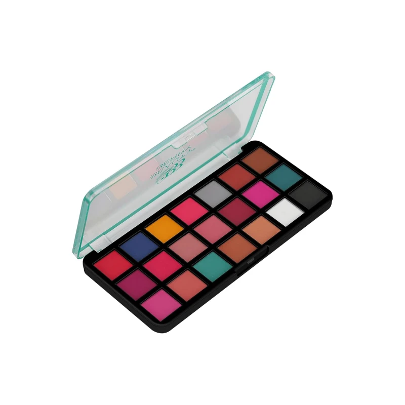 Beauty Berry Professional Eyeshadow Palette - Shade - 01, 21g | 21 Highly Pigmented &amp; Blendable Shades, Matte Eye Shadow Palette | Lightweight &amp; Long Wearing Eye Makeup Palette thumbnail 3