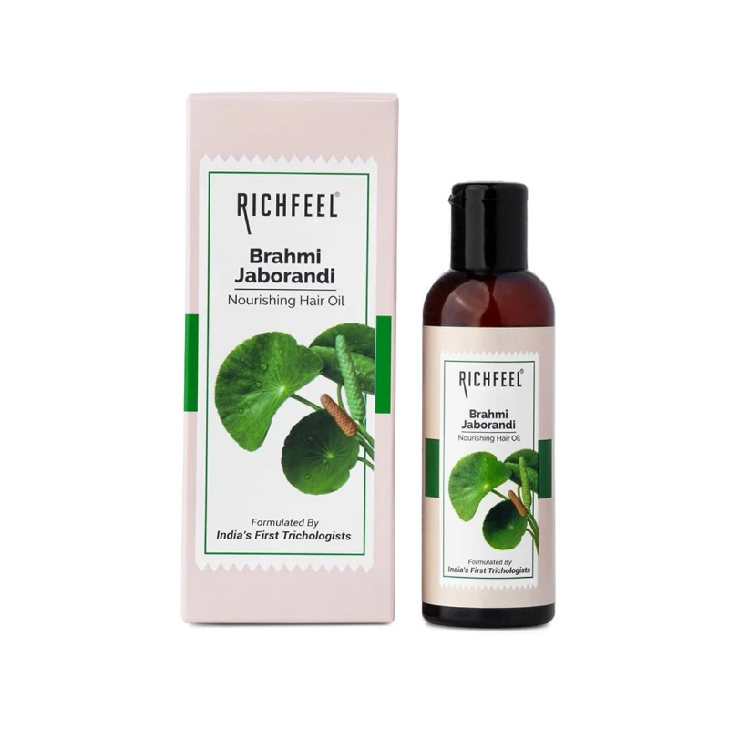 Brahmi Jaborandi Nourishing Hair Oil 80 ml thumbnail 2