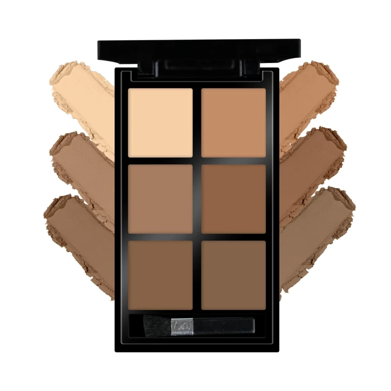 Colors Queen Contour &amp; Bronzer Palette | Matte Finish &amp; Long Lasting Formula | Easy to Blend, Creamy Texture, Lightweight Contour and Bronzer Palette for Face Makeup (Shade - 02, 17g) thumbnail 6