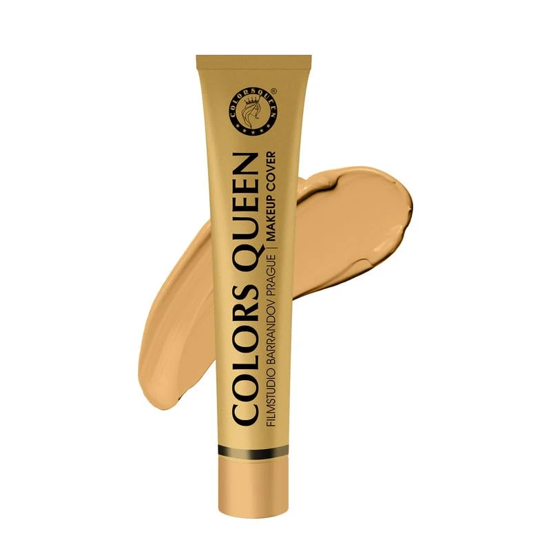 Colors Queen Film Studio Makeup Cover foundation with SPF-30 | Lightweight Texture, Long Lasting Waterproof | Full Coverage, Hypoallergenic Matte Finish Foundation for Face Makeup (226) thumbnail 11