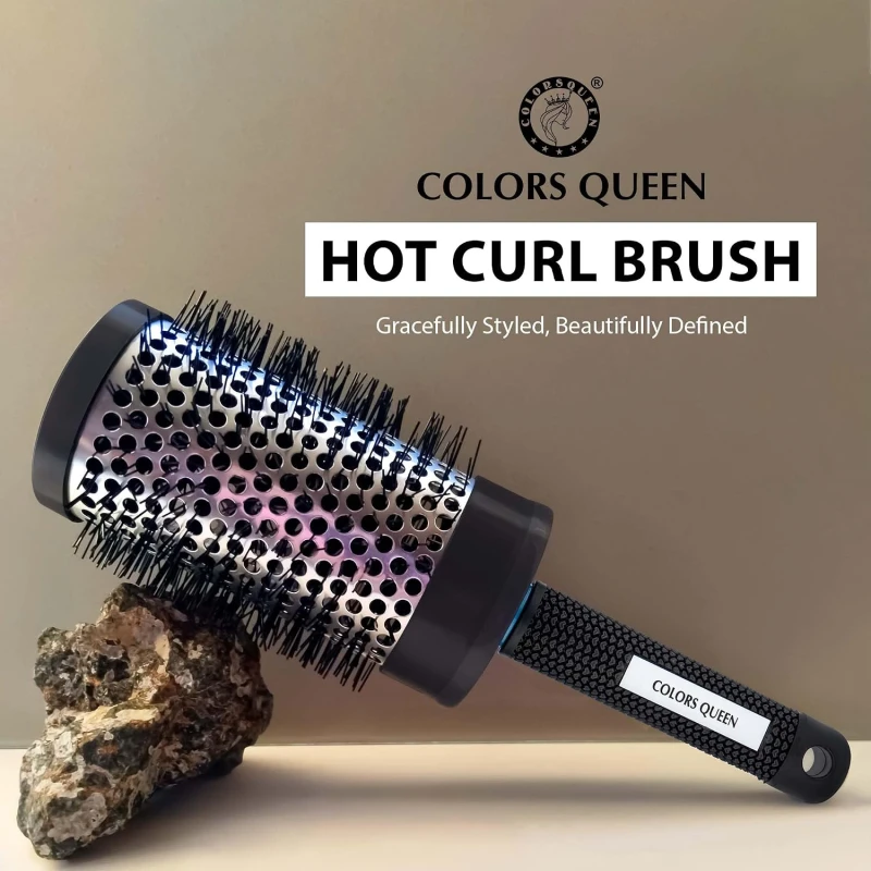 Colors Queen Hair Brush- Hot Curl Brush Large thumbnail 3