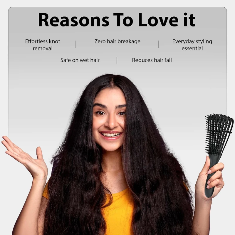 Colors Queen Hair Detangling Brush thumbnail 4