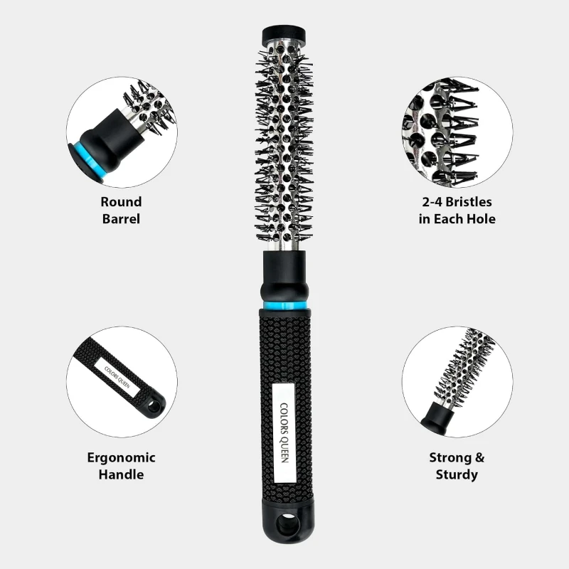 Colors Queen Round Hair Brush thumbnail 5