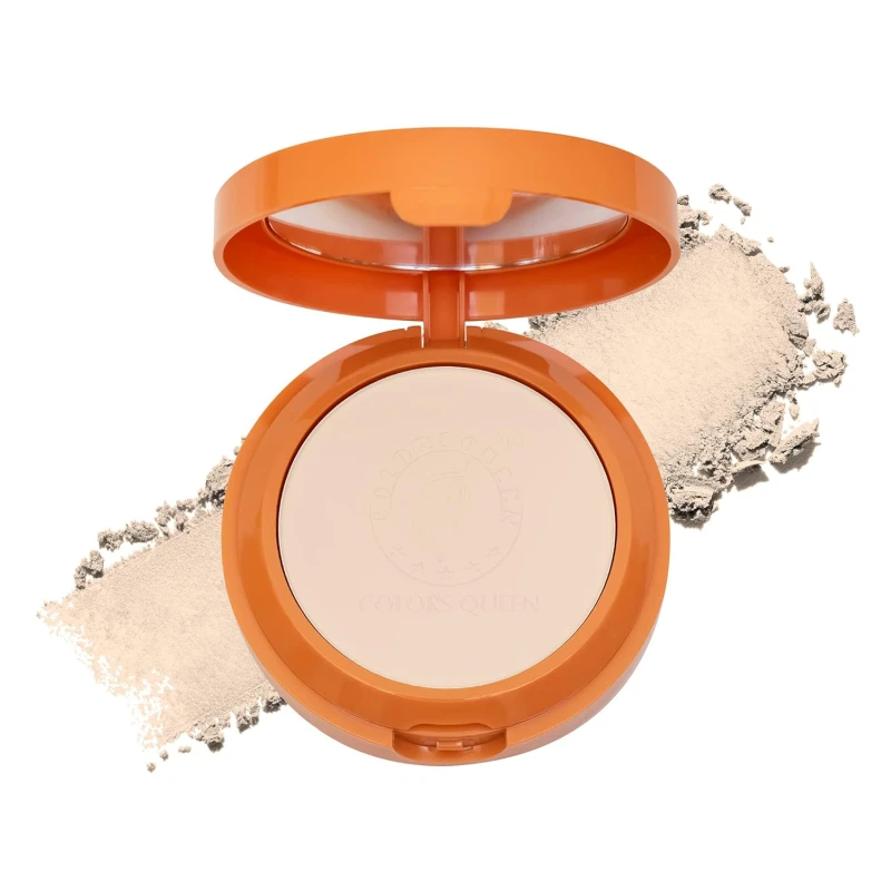 Colors Queen Sun Expert Compact Powder with SPF 60 UVA/UVB PA+++ | UV Protection, Oil Control, Easy to Blend Matte Finish, Long Wearing &amp; Lightweight Compact Powder (04, Warm Beige, 15g) thumbnail 4