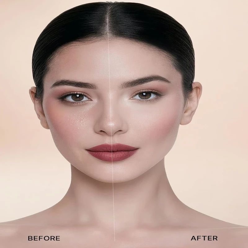 FLiCKA Dust it Off Loose Powder For Face Makeup| Weightless Loose Powder With Smooth &amp; Matte Finish| Suitable For All Skin Types| 01 White, 26g thumbnail 5