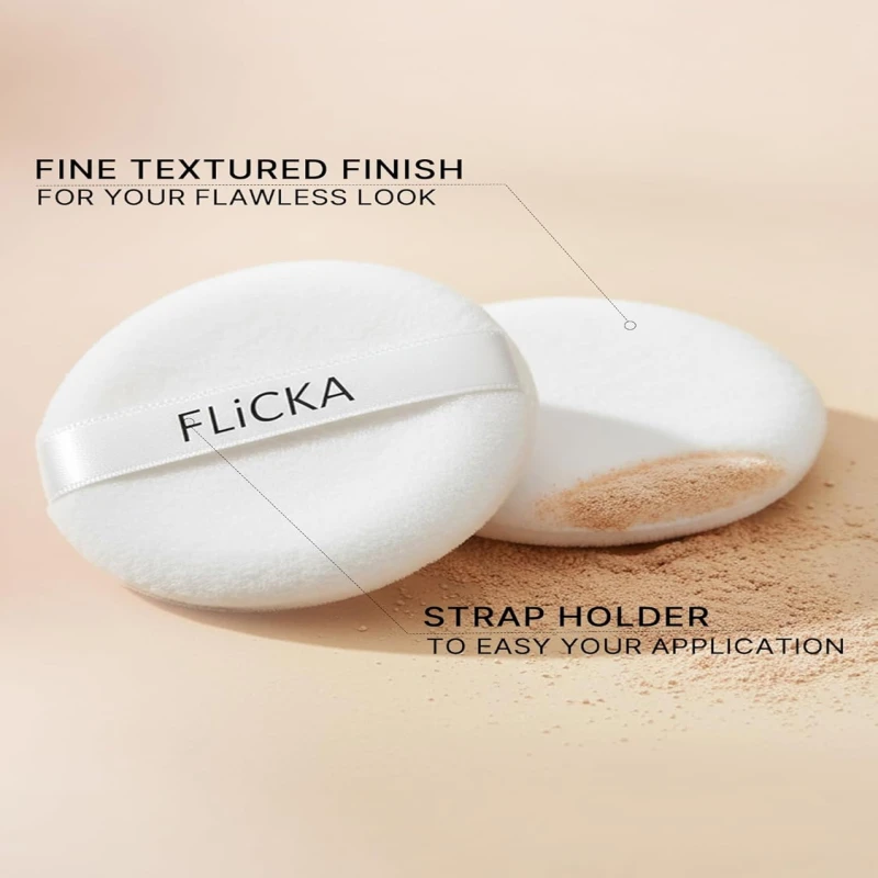 FLiCKA Dust it Off Loose Powder For Face Makeup| Weightless Loose Powder With Smooth &amp; Matte Finish| Suitable For All Skin Types| 02 Banana, 26g thumbnail 7