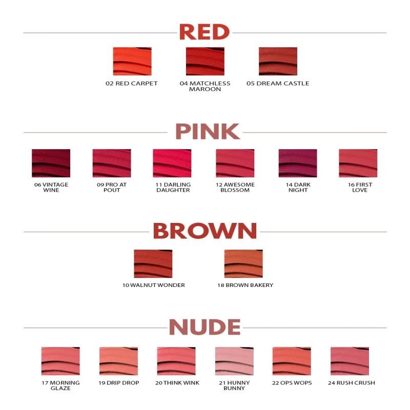 FLiCKA Set and Attack Liquid Matte Lipstick For Women| Transfer Proof, Smudge Proof, Non-Sticky, Creamy Lightweight Lipstick For Women, 10 Walnut Wonder, 7ml thumbnail 8