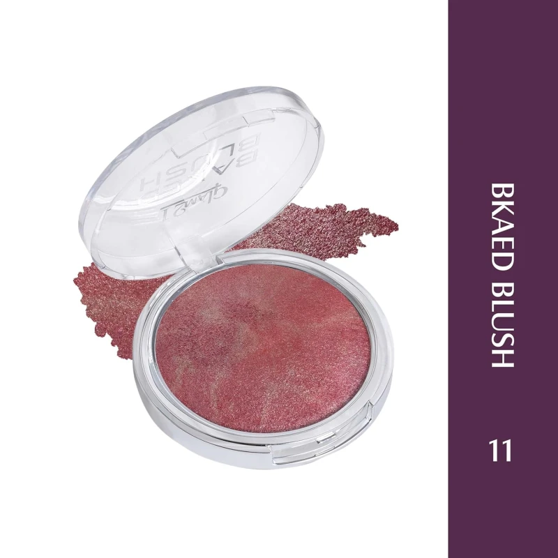 Glam21 Baked Blusher | Highly Pigmented, Long Lasting | Illuminating Glow Finish | Smooth &amp; Blendable Texture |Stays up to 8 hours | For All Skin Types | 6gm | Shade-11 thumbnail 2
