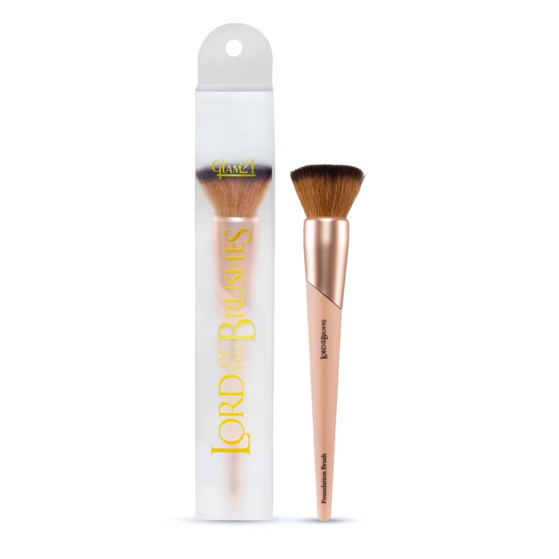 Glam21 Lord Of The Brushes Foundation Brush |Soft &amp; Durable Bristles for Flawless &amp; Effortless Blending |Durable &amp; Long-Lasting |Easy-to-Control Handle thumbnail 8