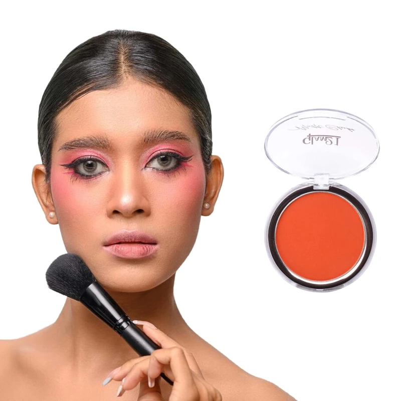 Glam21 Matte Cheek Blush | Perfect Pop of Color | Seamless Texture &amp; Perfect Coverage Richly | Pigmented | Ultra Matte | Blendable | Suits all skin tones| 8.7gm |Shade-02 thumbnail 8