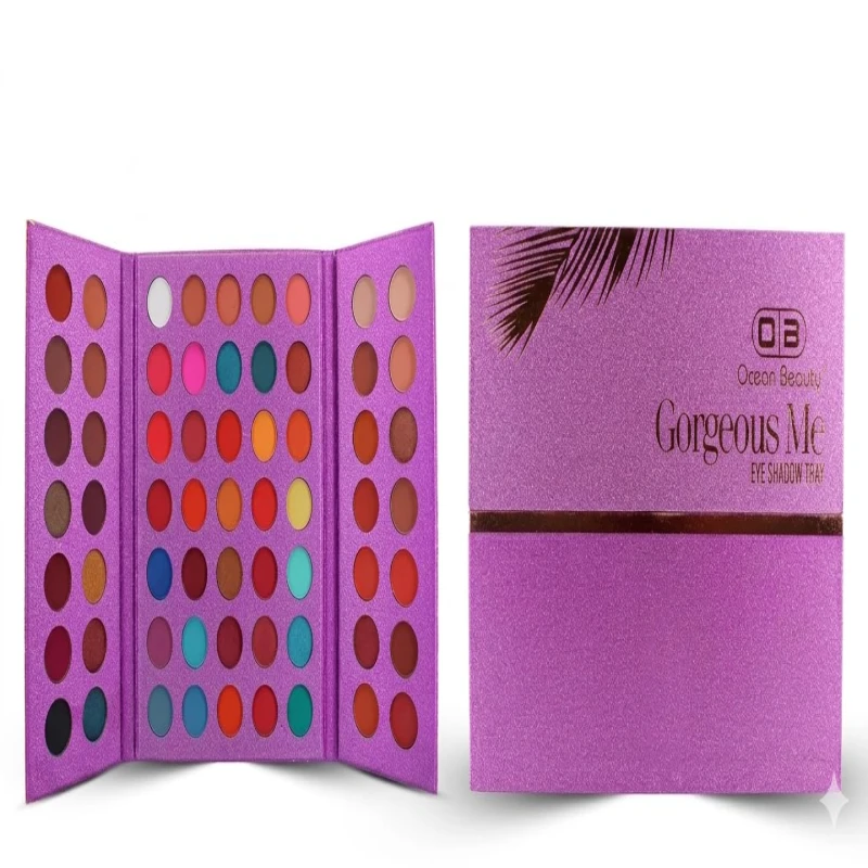 Gorgeous Me 54-Shade Eye Shadow Palette, Multicolour, Matte and Shimmer Finish thumbnail 2