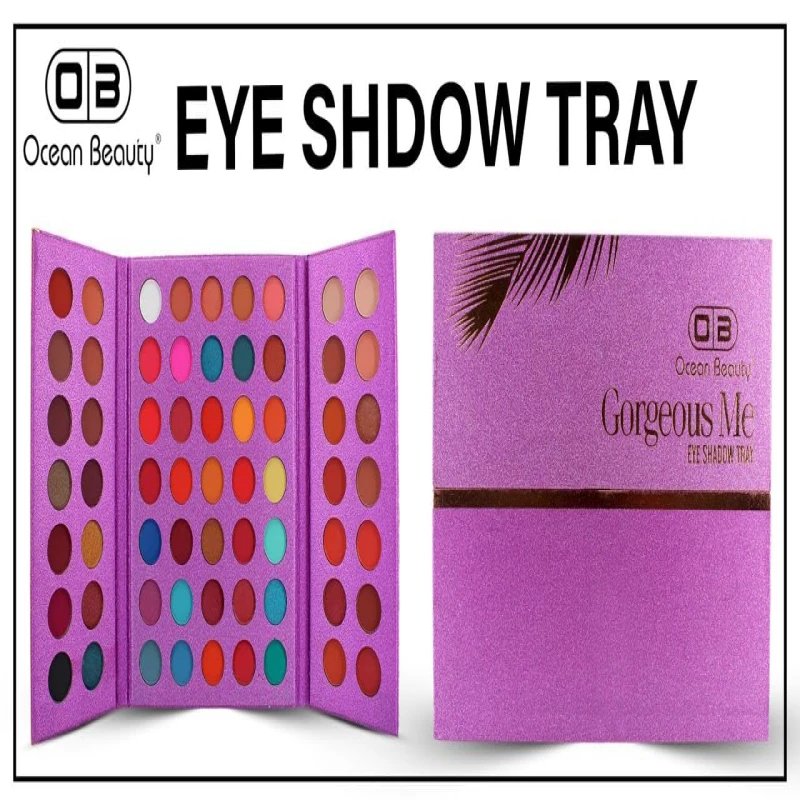 Gorgeous Me 54-Shade Eye Shadow Palette, Multicolour, Matte and Shimmer Finish thumbnail 3