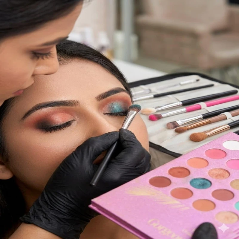 Gorgeous Me 54-Shade Eye Shadow Palette, Multicolour, Matte and Shimmer Finish thumbnail 4