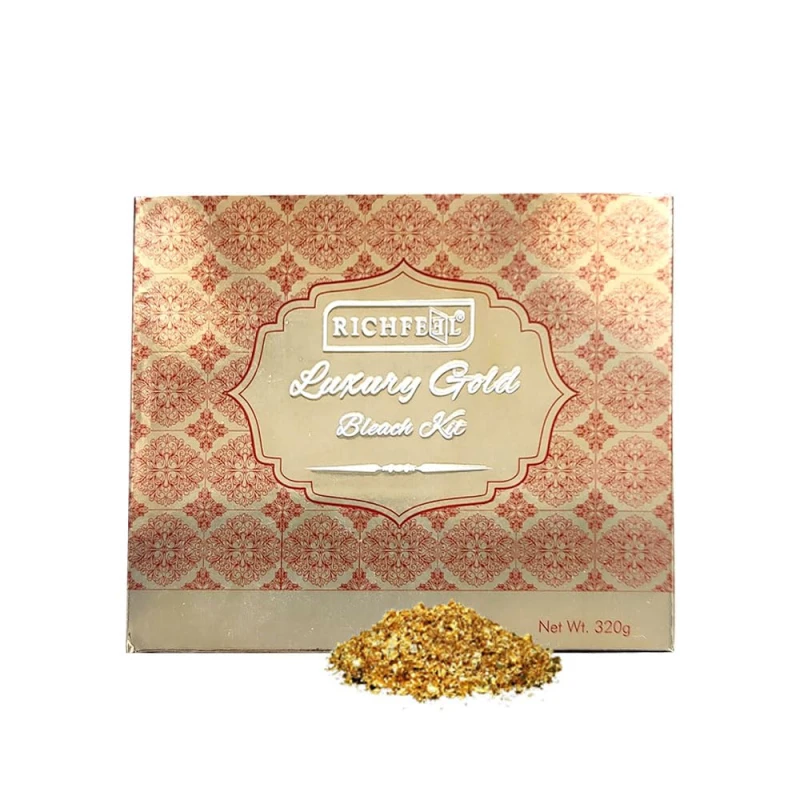 Hair removal Fairness cream Soft skin Quantity: 1 x 320 gh Package contents: Pack of 1 x luxury gold bleach kit thumbnail 2