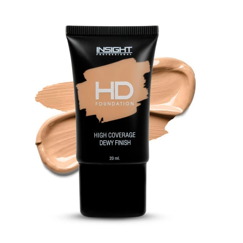 INSIGHT HD Foundation | Dewy Finish | High Coverage| Blurring Properties| Lightweight | Fragrance Free |Flawless Look| Shade-LN10 thumbnail 5