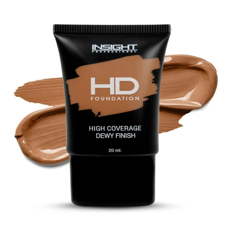 INSIGHT HD Foundation | Dewy Finish | High Coverage| Blurring Properties| Lightweight | Fragrance Free |Flawless Look| Shade-MN30 thumbnail 3