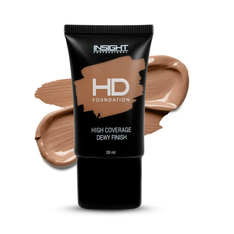 INSIGHT HD Foundation For All Skin Types | Dewy Finish | High Coverage | Lightweight | MN35-20 ml thumbnail 5