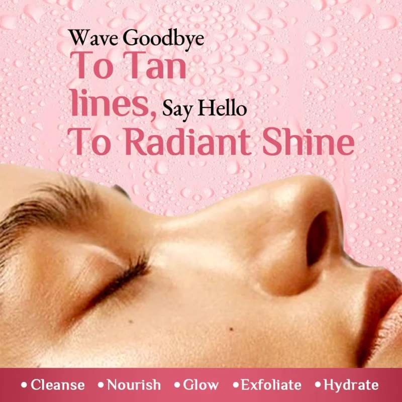 Richfeel Detan Facial Kit | Pomegranate Infused De-tanning Skincare for Brighter Complexion and Reduced Pigmentation | 30 g thumbnail 6