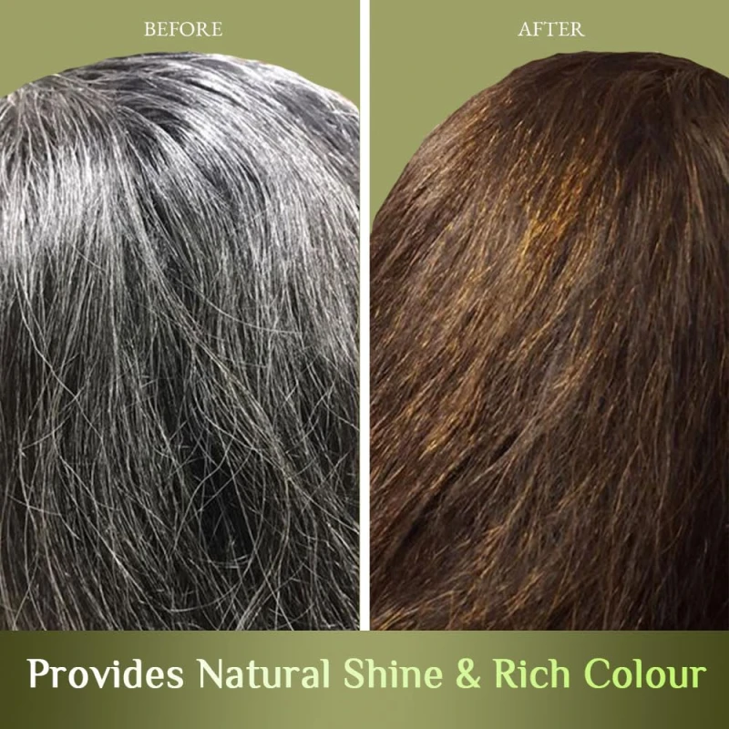 Richfeel Heena Mehendi Powder for Hair | Natural Hair Color and Conditioning with the goodness of Amla, Shikakai &amp; Brahmi | 100 g (Pack of 2) thumbnail 5
