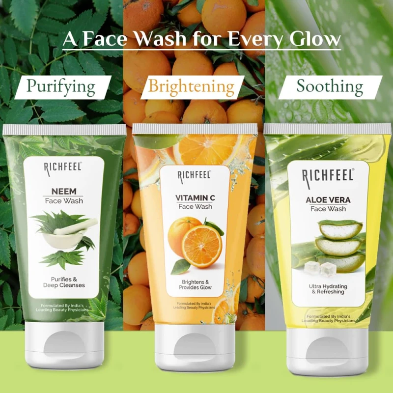 Richfeel Neem Face Wash 100g thumbnail 10