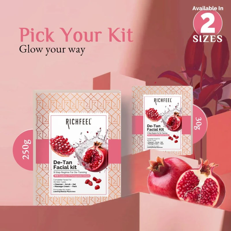 Richfeel Skin Whitening Facial Kit 30g thumbnail 8