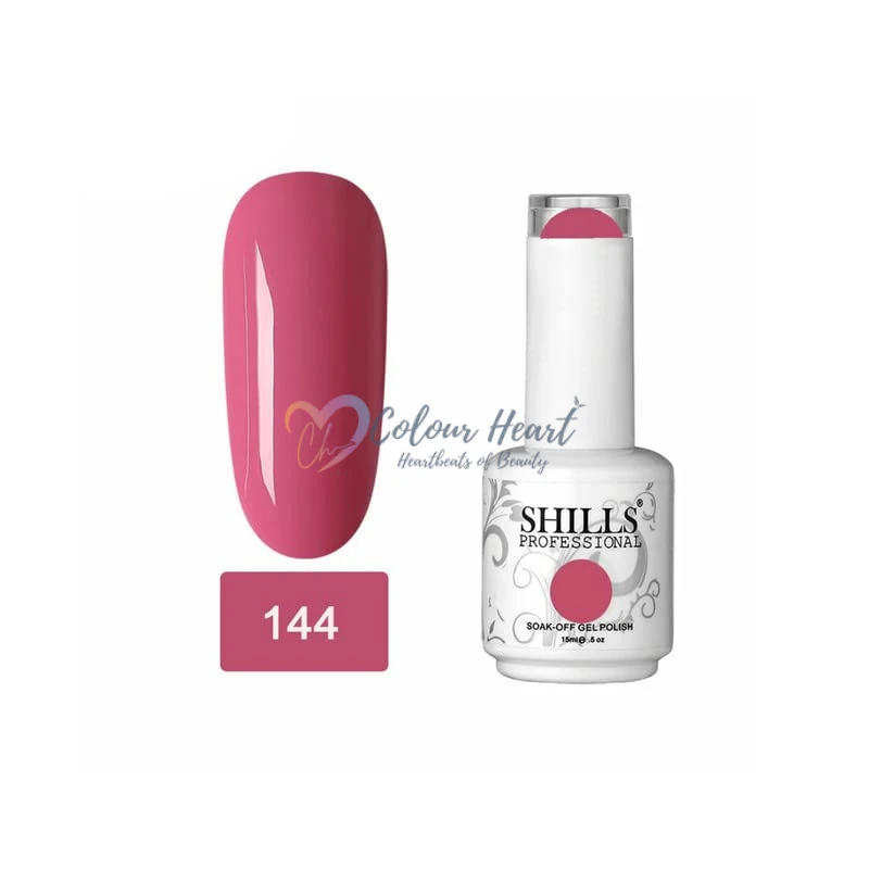 SHILLS PROFESSIONAL UV/LED Soak Off Gel Polish (Gel nail polish) Nail art nail polish Color Shade 145 thumbnail 3